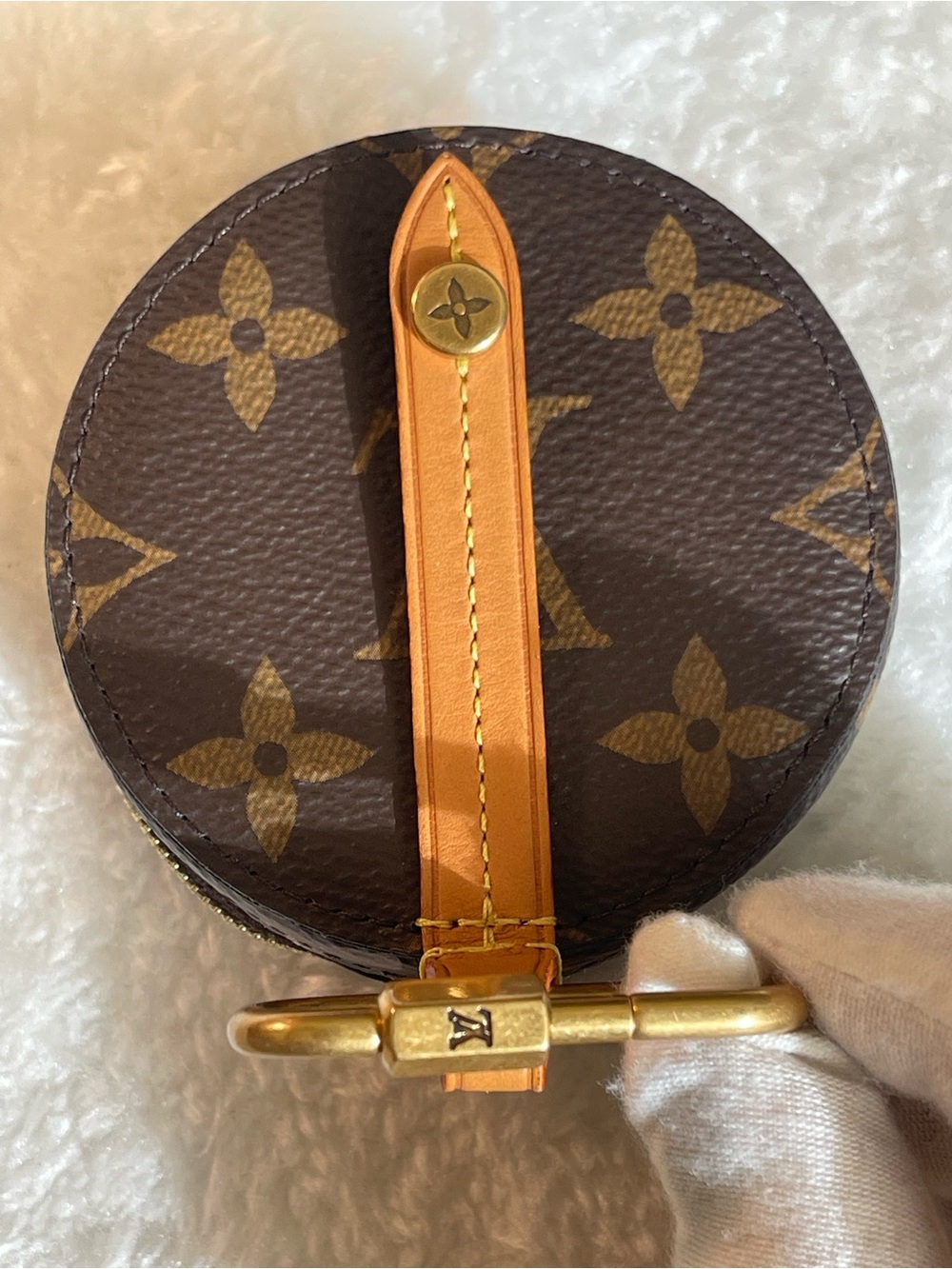 Louis Vuitton Monogram Round Coin Purse 2019 FW